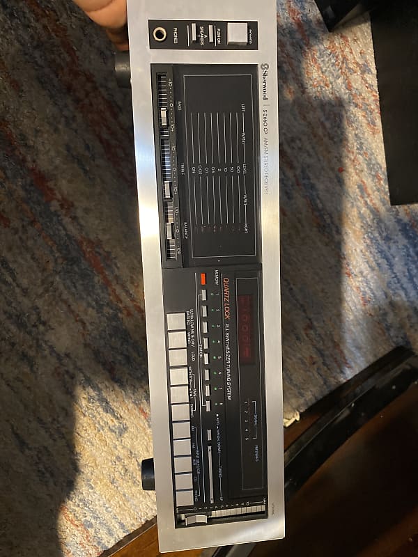 Vintage Sherwood reciver fm/am S2660cp - Silver face  			
