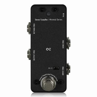 One Control Minimal Series Stereo 1 Loop Box OC-M-ST1L - Effects Pedal for Electric Guitar - NEW! for sale