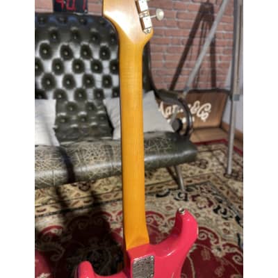 Fender CUSTOM SHOP LTD 62 STRATOCASTER RELIC FIESTA RED 2023 - Relic Fiesta Red image 8