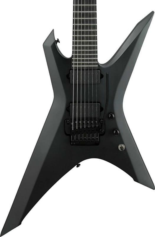 Ibanez XPTB720 Xiphos Iron Label 7-String Electric Guitar, Black Flat w/ Bag image 1