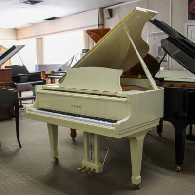 Kawai 5'10" KG2D Grand Piano| Polished White | SN: 1312204 image 3