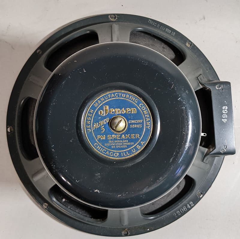 Jensen p12n hot sale alnico
