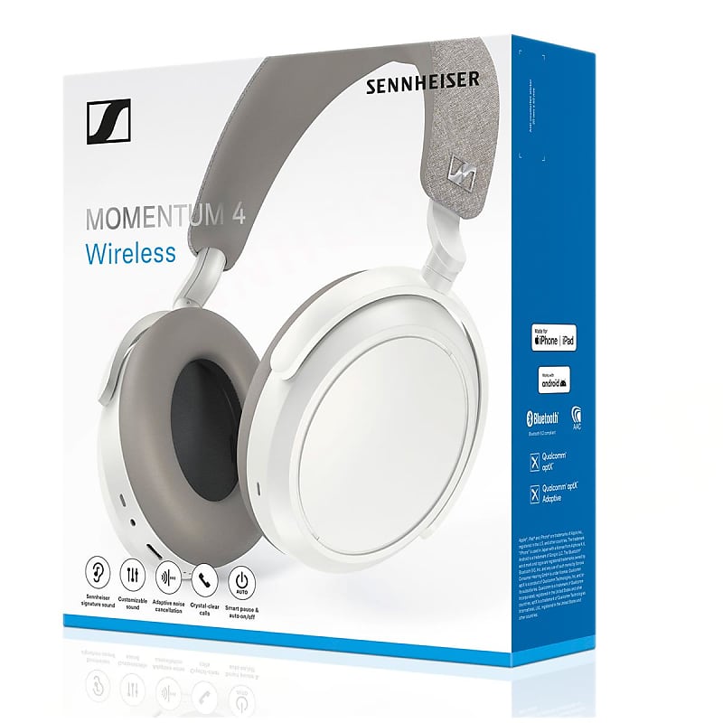 Sennheiser Momentum 4 Wireless Noise Cancelling Bluetooth Over-Ear
