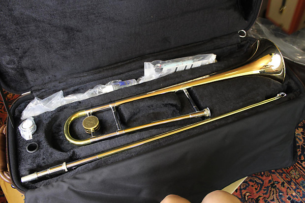 Jupiter 1028RL XO Professional Trombone w/ Rose Brass Bell image 1