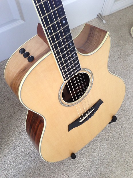 Taylor Custom 9 string Acoustic Electric - Grafted walnut image 1