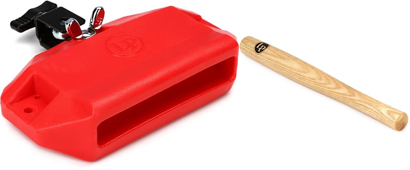 Latin Percussion Jam Block with Bracket - Medium Pitch  Bundle with Latin Percussion Pro Cowbell Beater image 1