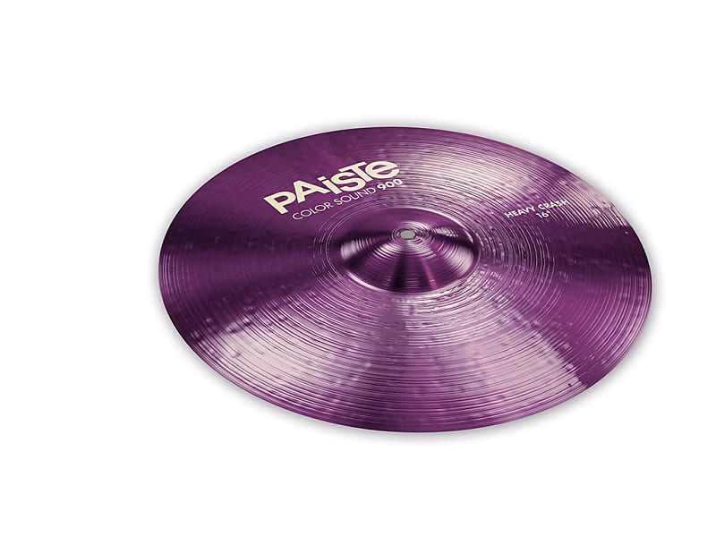 Paiste 900 Series Color Sound Purple 16 Heavy Crash Cymbal image 1