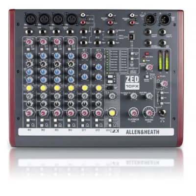 Allen & Heath ZED-10FX Multipurpose Mixer for Live Sound and Recording ( IN STOCK ) image 1
