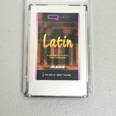 Alesis "Latin" Q Card for Quadrasynth/QS/QSR Keyboard/Module series