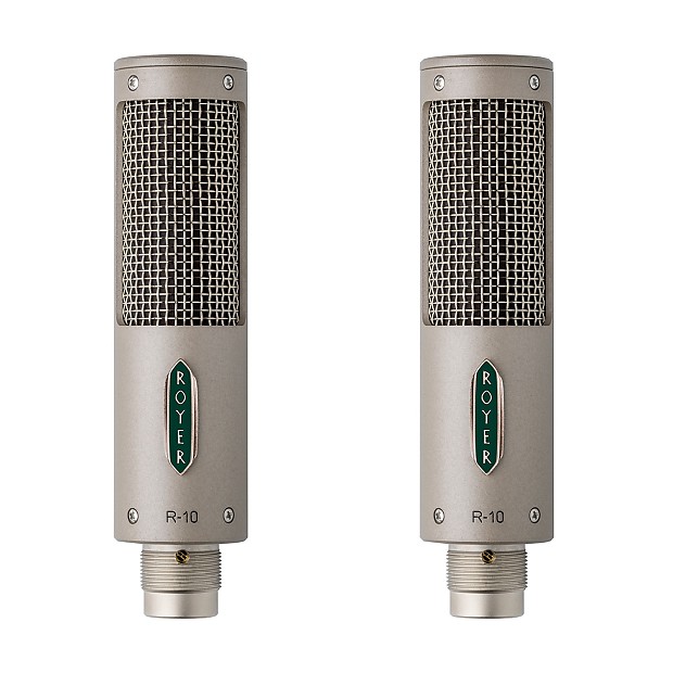 Royer R-10 Passive Ribbon Microphone Matched Pair image 1