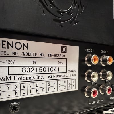 Denon DN-HS5500 - Black | Reverb Denon DN-HS5500 - Black | Reverb