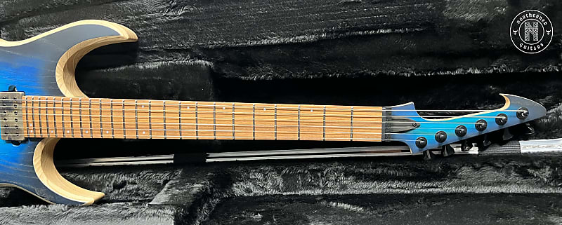 ギター Skervesen Velociraptor 6 2023 Skervesen Velociraptor 6 2023 Swamp Ash Blue Burst | Reverb Canada