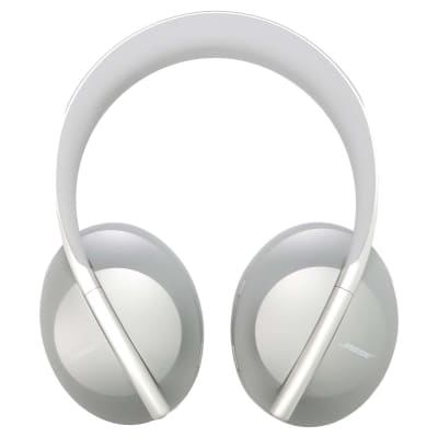 Bose Noise-Canceling Headphones 700 Bluetooth Headphones (Silver) + JBL T110 in Ear Headphones Black image 3