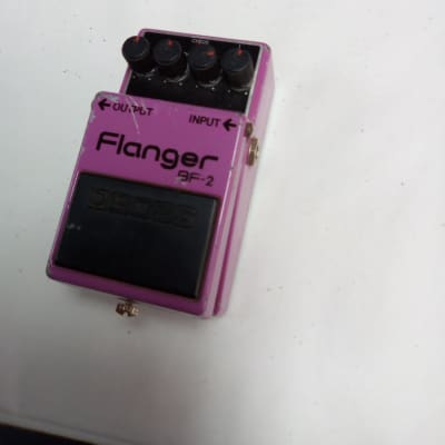 Boss BF-2 Flanger 1980-1984 (Black Label) Made In Japan | Reverb