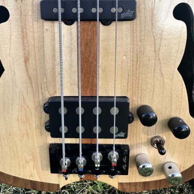 Yerby Custom Hollowbody 4 String Bass image 7
