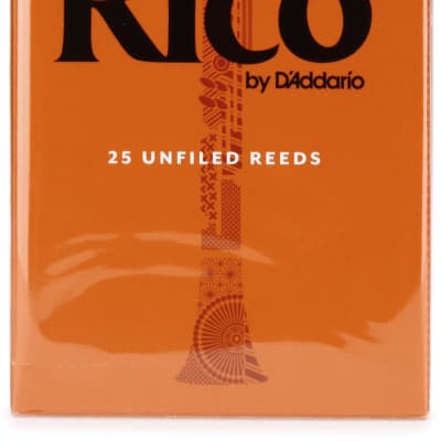 D'Addario RCA2520 Rico Bb Clarinet Reed - 2.0 (25-pack) image 1