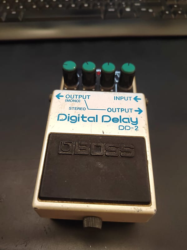 Boss DD-2 Digital Delay (Blue Label) 1983 - 1986 - White | Reverb