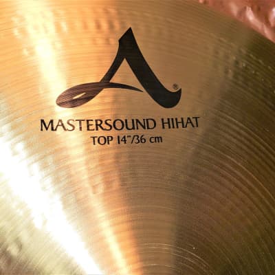 Zildjian 14" A Series Mastersound Hi-Hat Cymbals (2021 Pair) New, Selling as Used image 5
