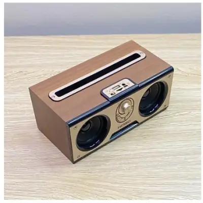 Kimiso KM-7  Vintage Modern Compact Speaker Wireless Made in China Fair Price image 1