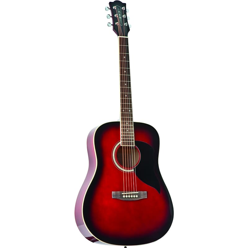 Eko Ranger 6 Red Sunburst | Reverb