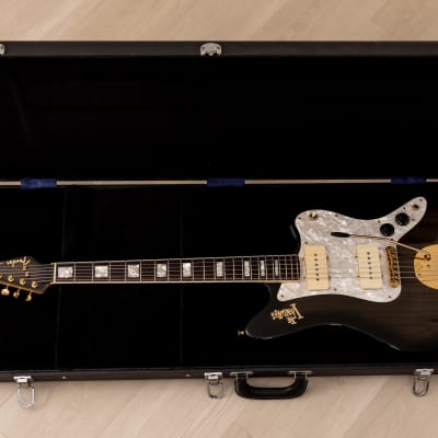 1997 Fender Jazzmaster Ventures Signature JM-165VR Midnight Black, 100% Original w/ USA Pickup & Case, Japan MIJ image 21