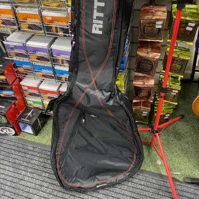 Ritter padded dreadnought acoustic guitar bag in black image 1