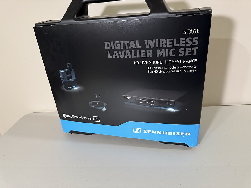 Sennheiser EW D1-ME2 wireless lavalier set image 1