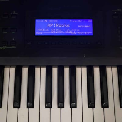 Yamaha QY300 neues LCD Display Blau mit Kabel
