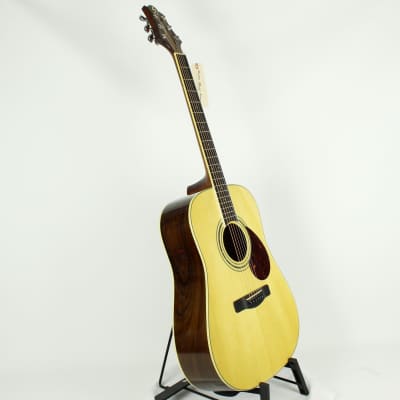 Samick Greg Bennett D5SRN Pro Acoustic Guitar, Natural (USED) image 2