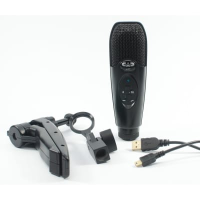 CAD USB Cardioid Condenser Studio Recording Microphone ~ Champagne image 9
