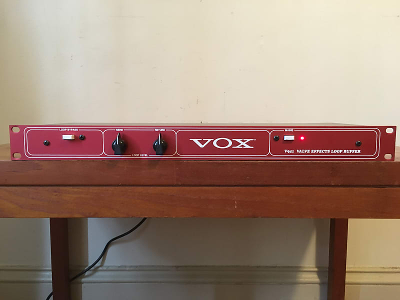 Vox V941 Valve Effects Loop Buffer. Vacuum Tube 12ax7 Guitar Send Return  Mixer.