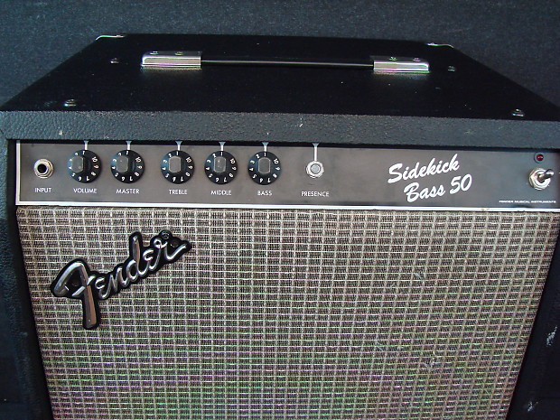 Fender Sidekick 50 1x15 Bass Combo Amp