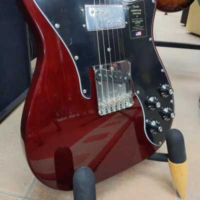 Fender American Vintage II '77 Telecaster Custom - Wine Red image 1