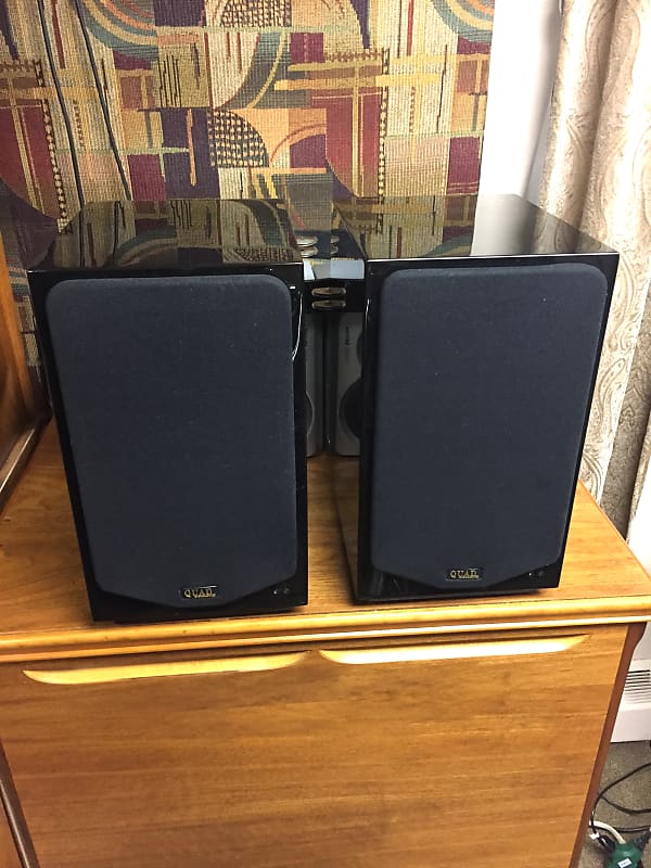 Quad Quad 12L Pro Active Studio Monitors 2004 Black