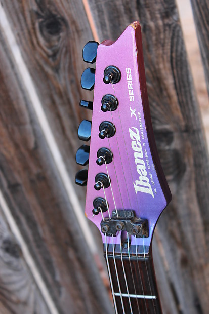 Vintage 1985 Ibanez XV500 X-Series Rare Violet Halfburst