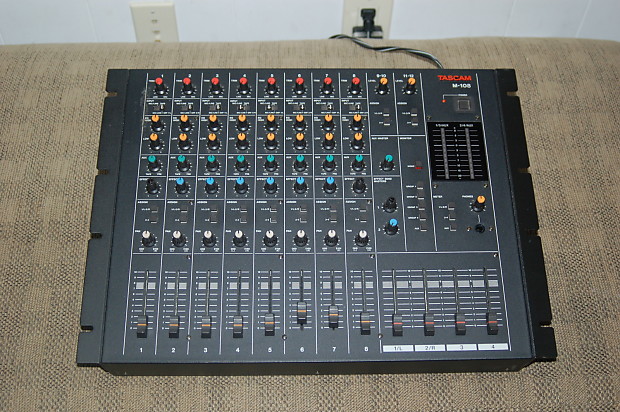 Tascam M-108 Mixer 1993 Black | Reverb