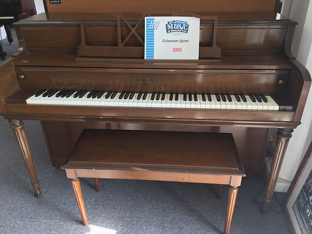 Gulbransen console hot sale piano