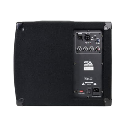 Pair of Powered 10" Floor Monitor PA DJ PRO Audio Speakers - Active 10" Monitors image 6