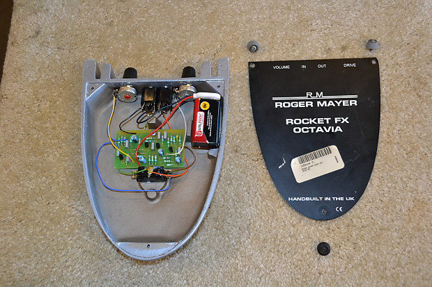 ギター Roger Mayer Octavia Rocket fx Autograph Roger Mayer Rocket FX Octavia Fuzz - Autographed by Roger