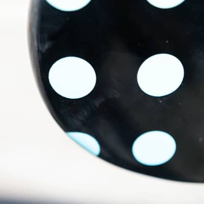 Kramer NightSwan - Black with Blue Polka Dots (9028-7M) image 9
