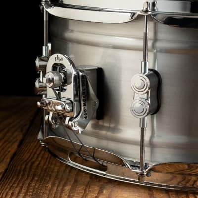PDP 6.5"x14" Concept Series Brushed Aluminum Snare Drum - Free Shipping image 5