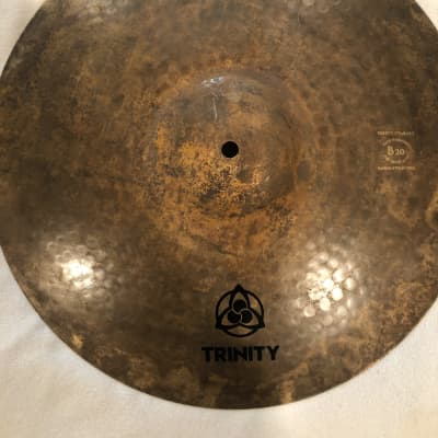 Excellent condition Trinity Dark Cymbal Pack w/ bag & sound clip image 4