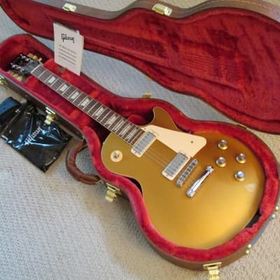 2021 Gibson 70's Les Paul Deluxe Goldtop Mint w/OHSC & Tags image 2