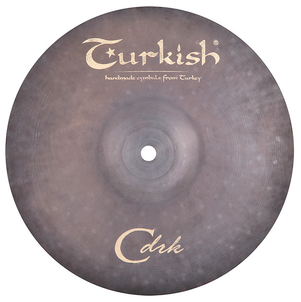 Turkish Cymbals 9" Classic Dark Series Classic Dark Splash CDRK-SP9 image 1