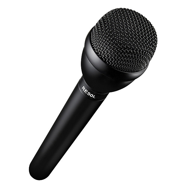 Electro-Voice RE50L Long-Handle Omnidirectional Handheld Interview Microphone image 1