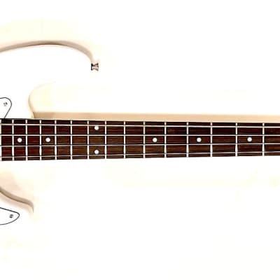 Atkins  APB2 4-String Electric Bass Guitar 2023 Arctic White image 4