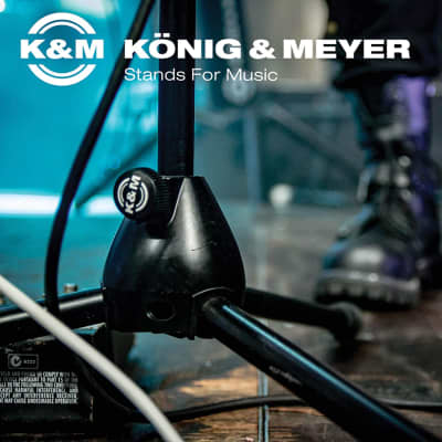 K&M 23600 4-Space Microphone Bar image 2