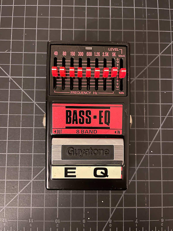 Guyatone Bass EQ PS-026 80's Black | Reverb Finland