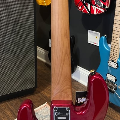 Charvel Pro-Mod San Dimas Bass JJ V 2021 - Present - Candy Apple Red Metallic image 7
