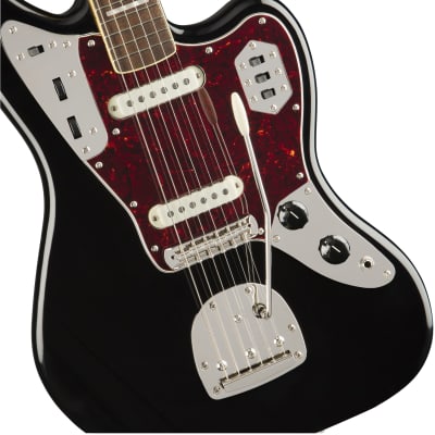 Fender Squier Classic Vibe '70s Jaguar Black image 6